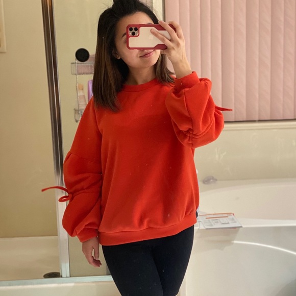 [Sweater] Puffy Orange - Picture 4 of 7